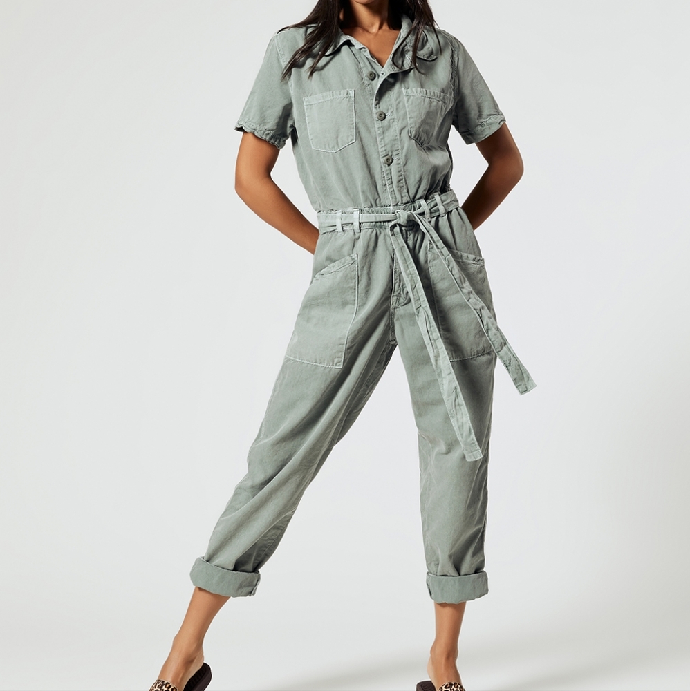 NSF Macy Belted Jumpsuit